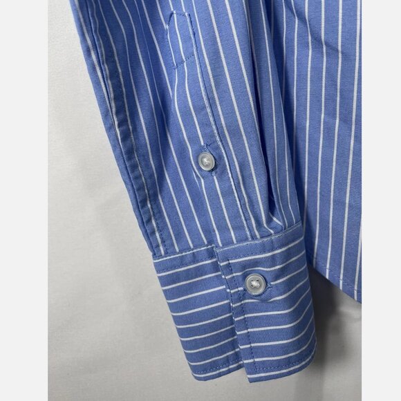 Banana Republic Women Shirt Blue Size 2 - Picture 6 of 9